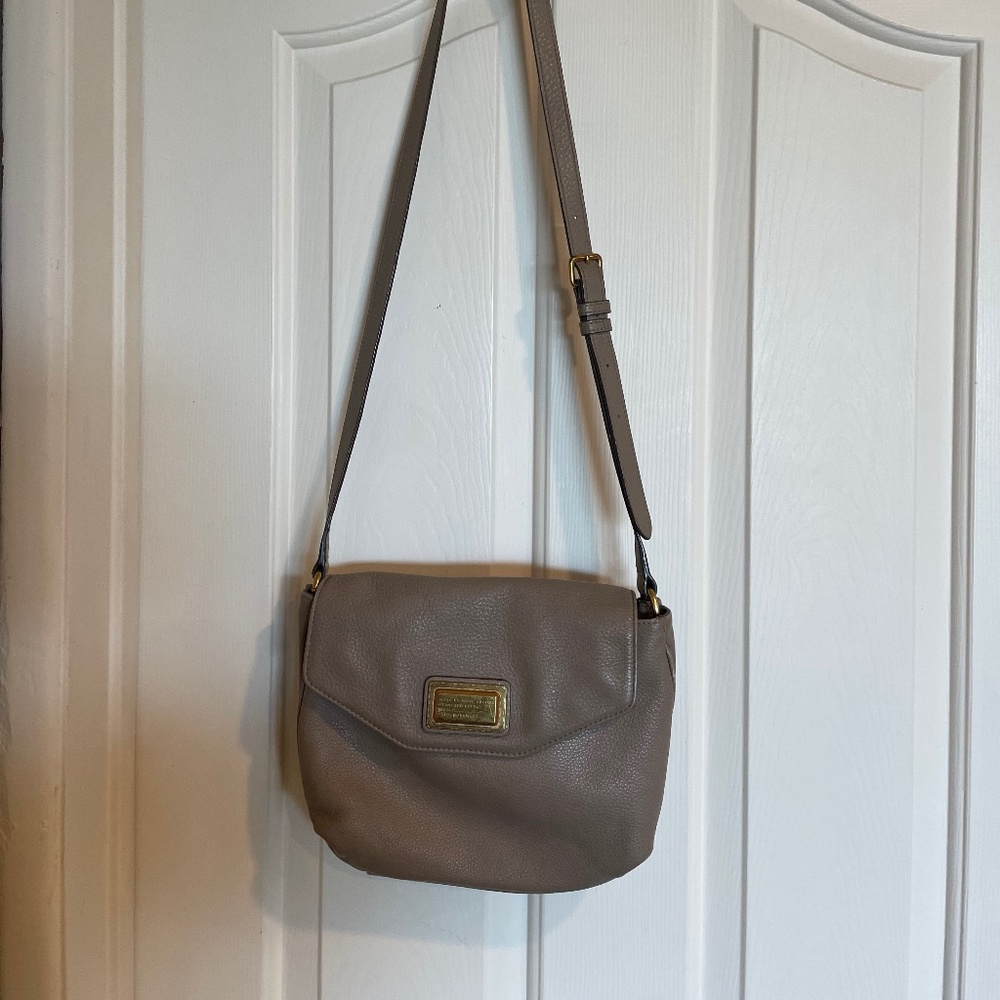 Gently Used Leather Marc Jacobs Crossbody Bag